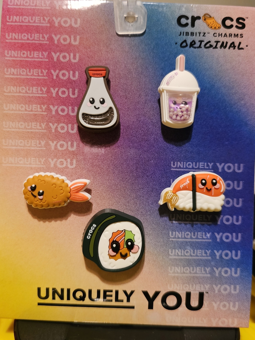 Sushi & Drink Authentic Crocs Jibbitz